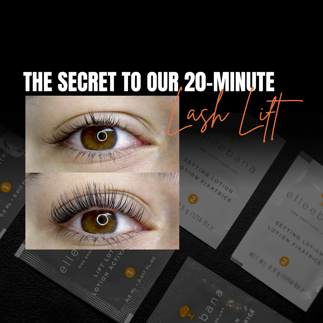 The secret to our 20minute lash lift • Elleebana USA OFFICIAL®